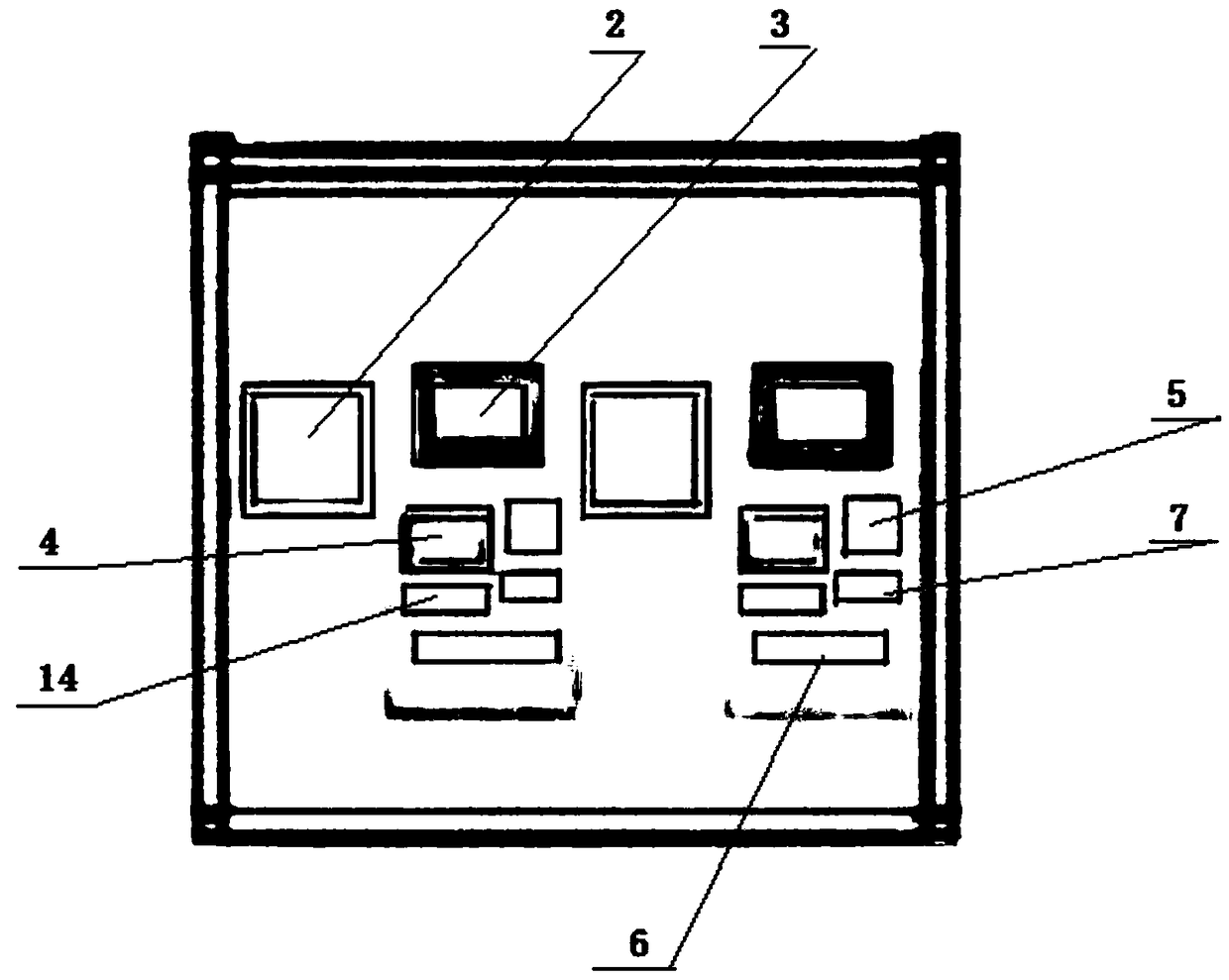 Fully automatic multifunctional intelligent terminal and method thereof for processing express delivery