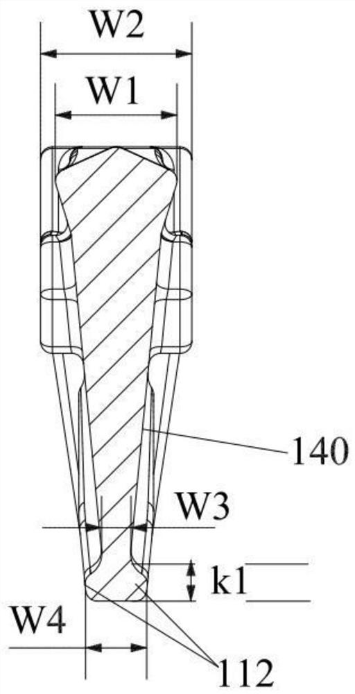 A sintered anti-blocking grate