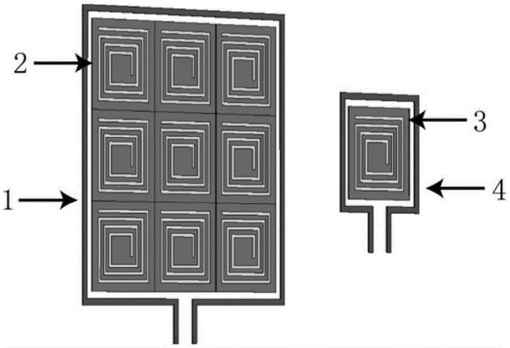 Radio frequency tag identification and near field communication system based on planar magnetic metamaterial