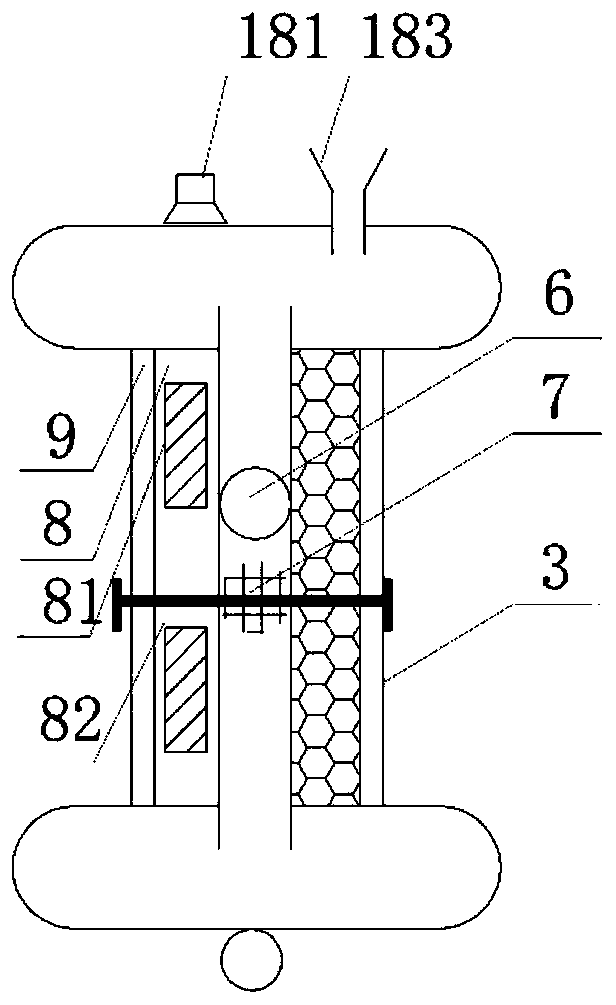 Foldable movable energy storage type local heating device