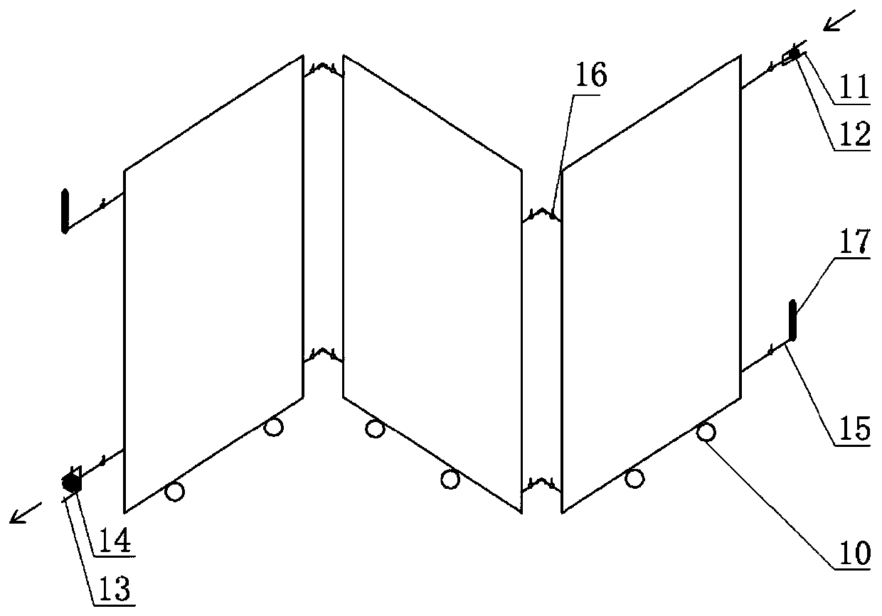 Foldable movable energy storage type local heating device