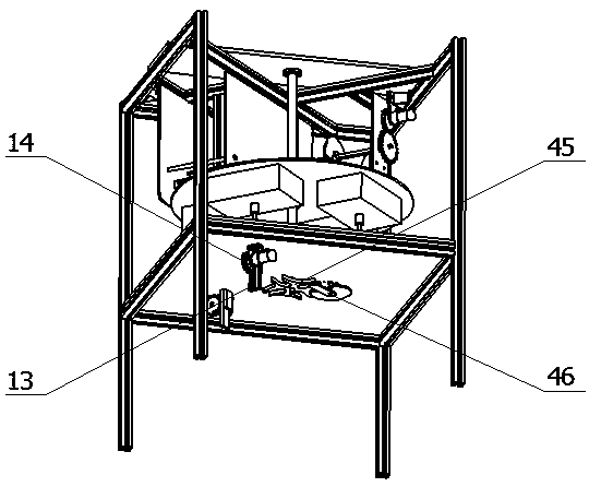 A fully automatic quantitative packaging machine for vegetables