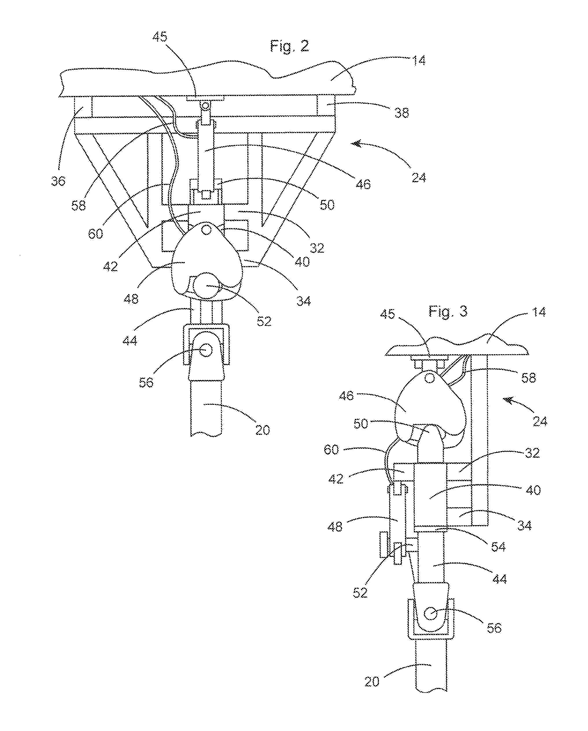 Aerial emergency load release mechanism