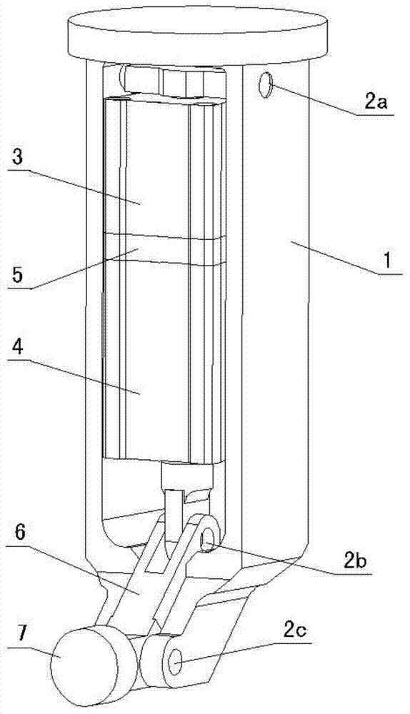 Changeable-angle robot edge rolling tool