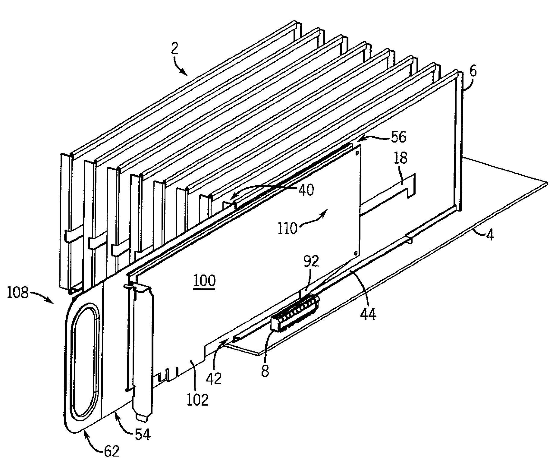 Apparatus and method for installing an electrical support structure