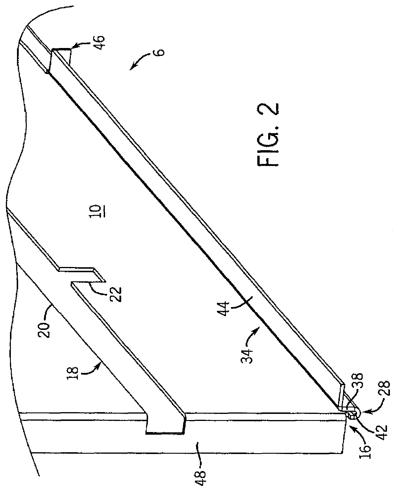 Apparatus and method for installing an electrical support structure