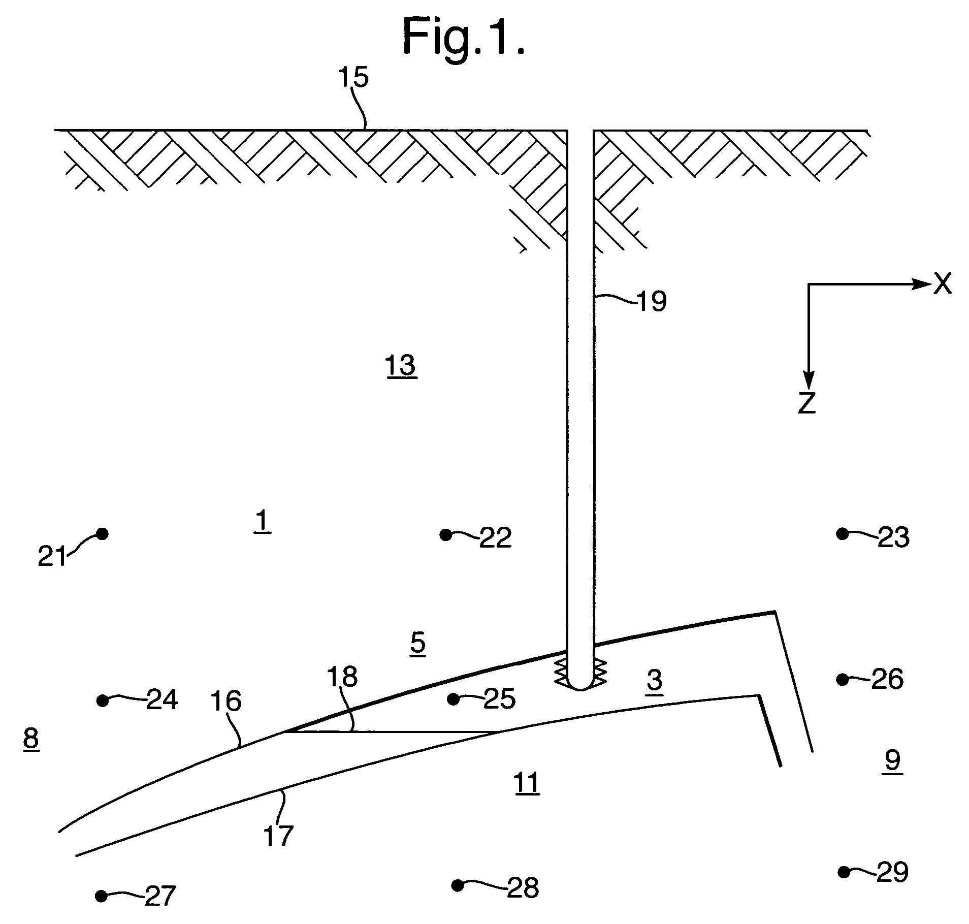 Time-lapse seismic survey of a reservoir region