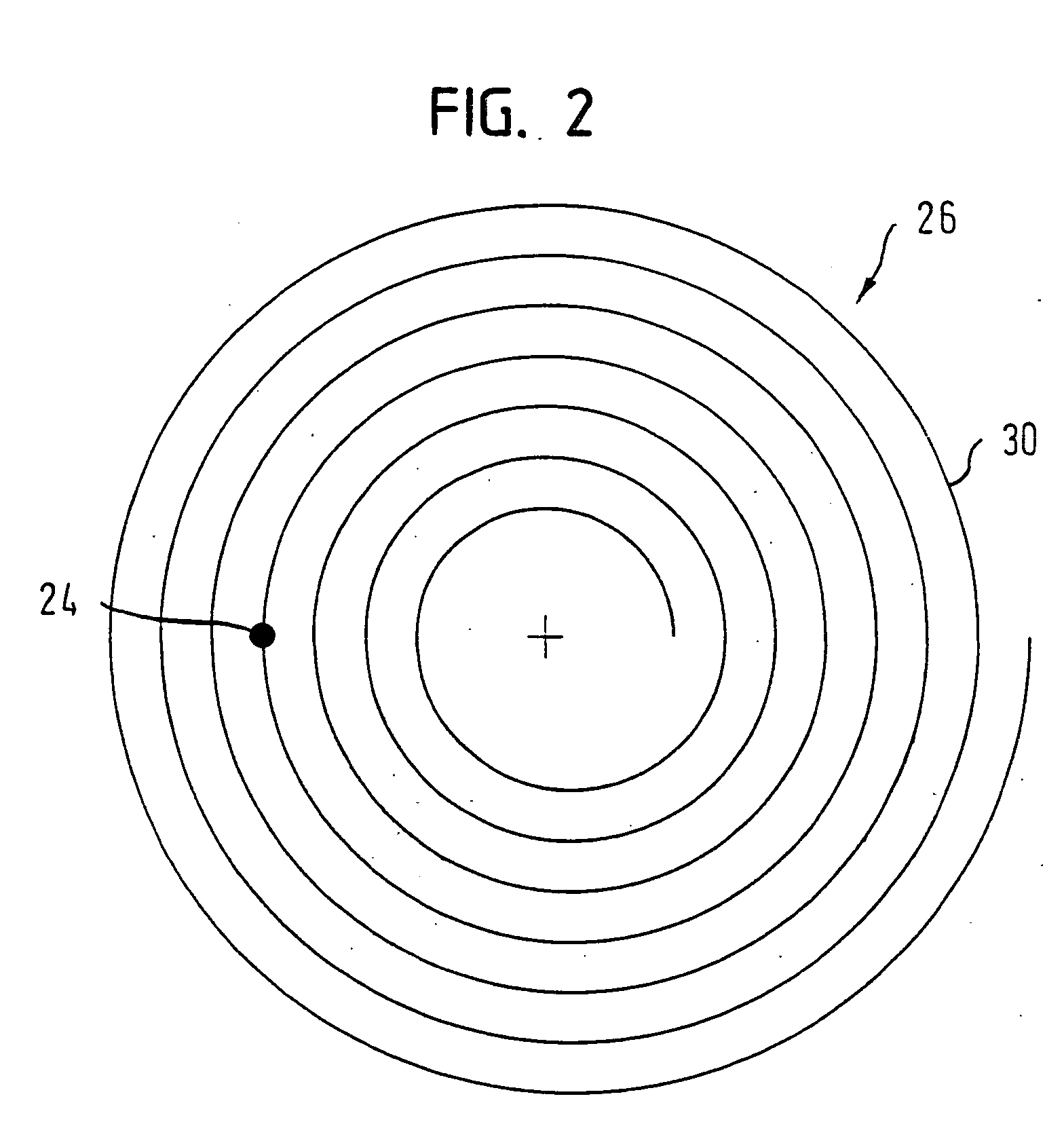 Device for determining an absolute angle of rotation