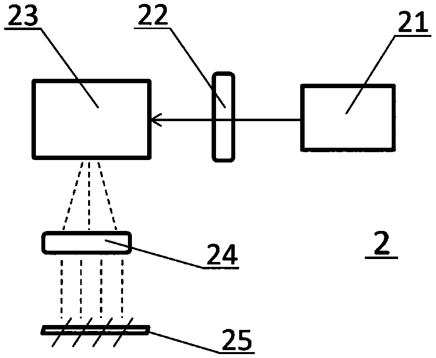 A kind of laser-induced cadmium tungstate crystal growth method