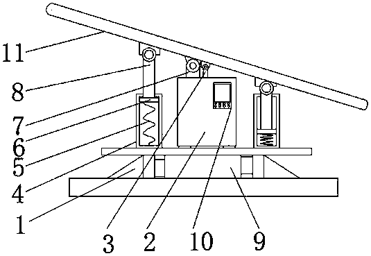 Angle-adjustable photovoltaic power generation equipment