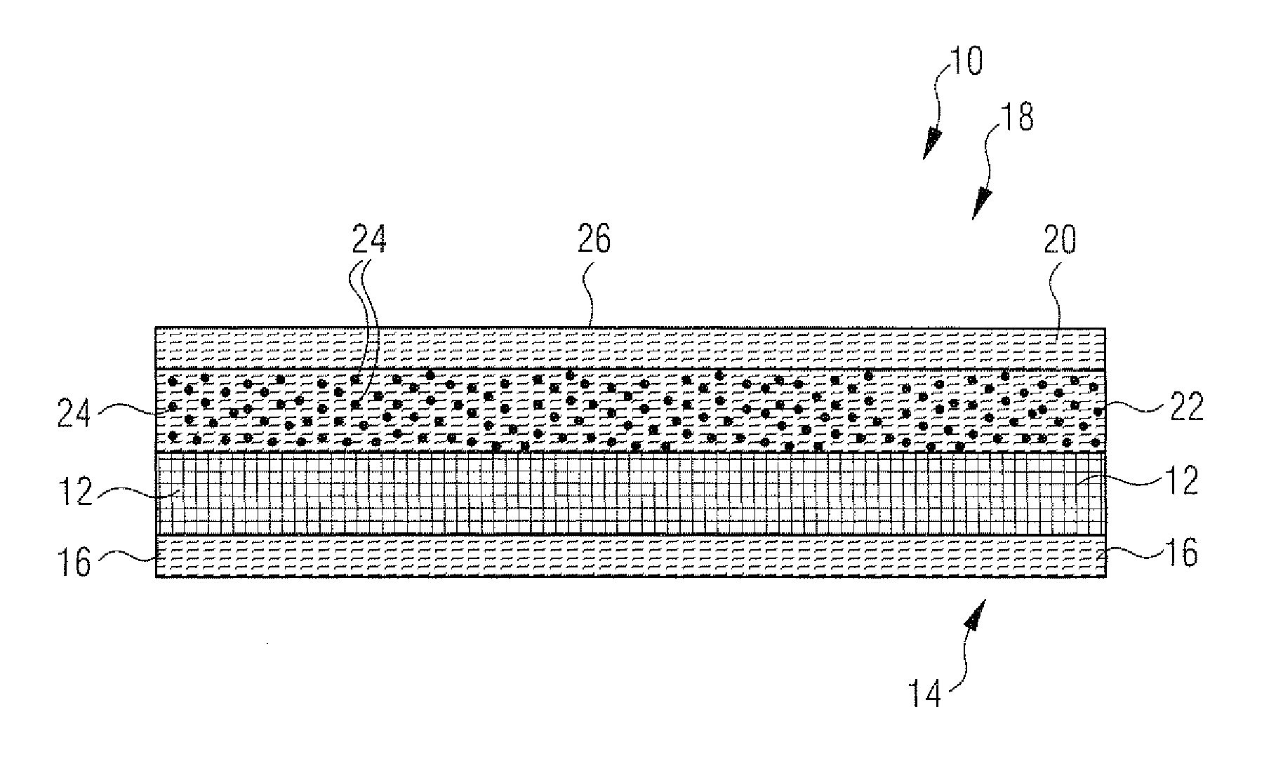 Composite press fabric