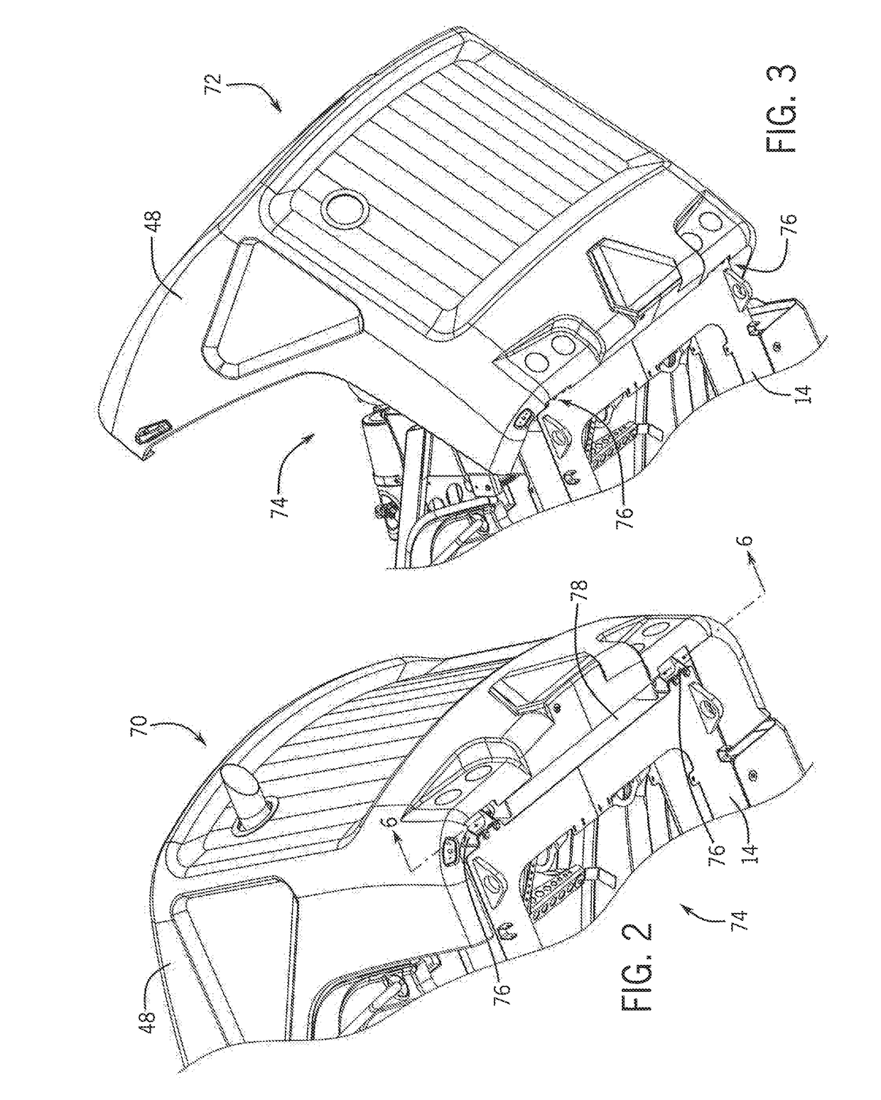 Engine Hood Mounting System