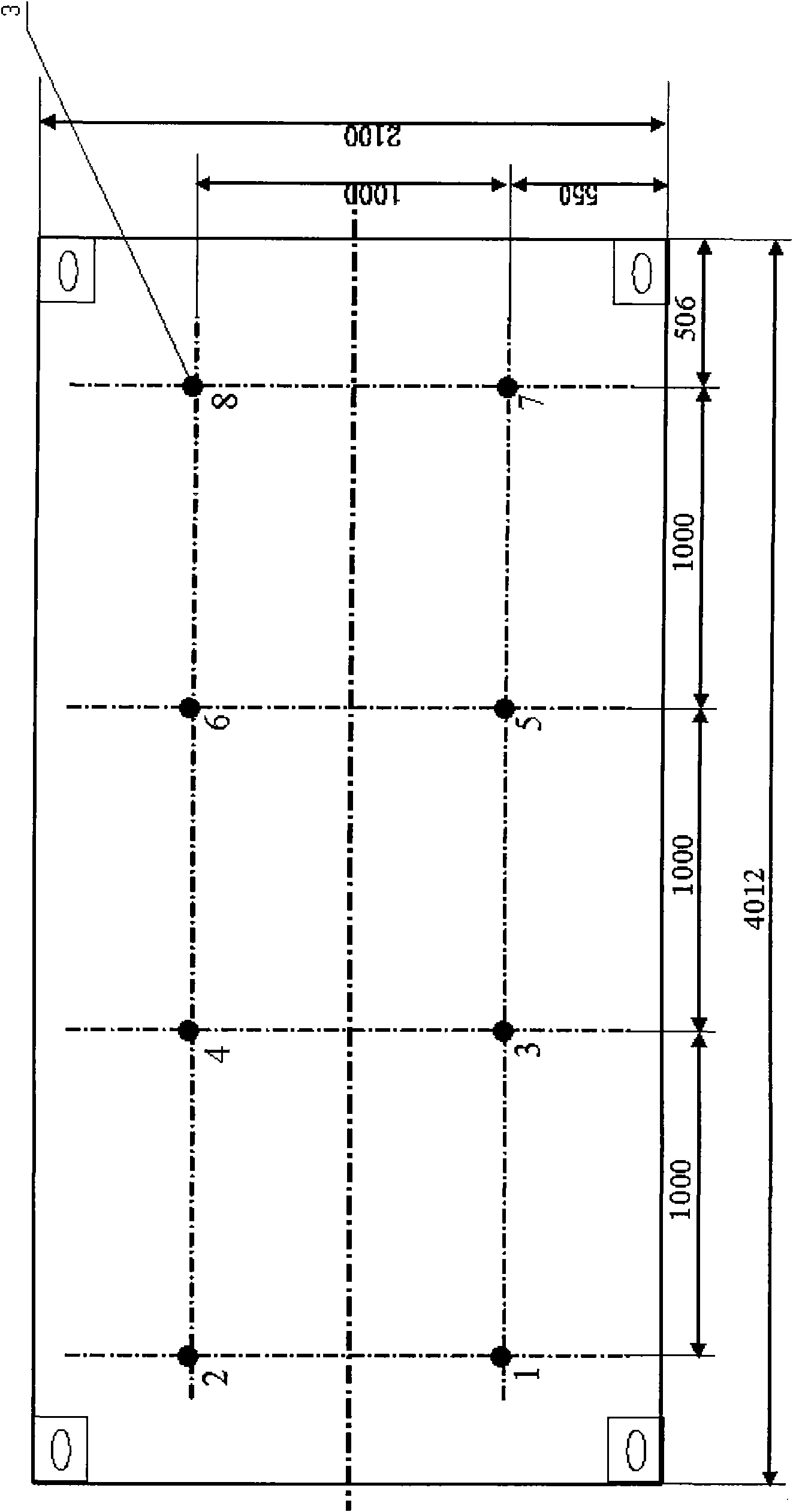 High-temperature sunlight diurnal effect testing device