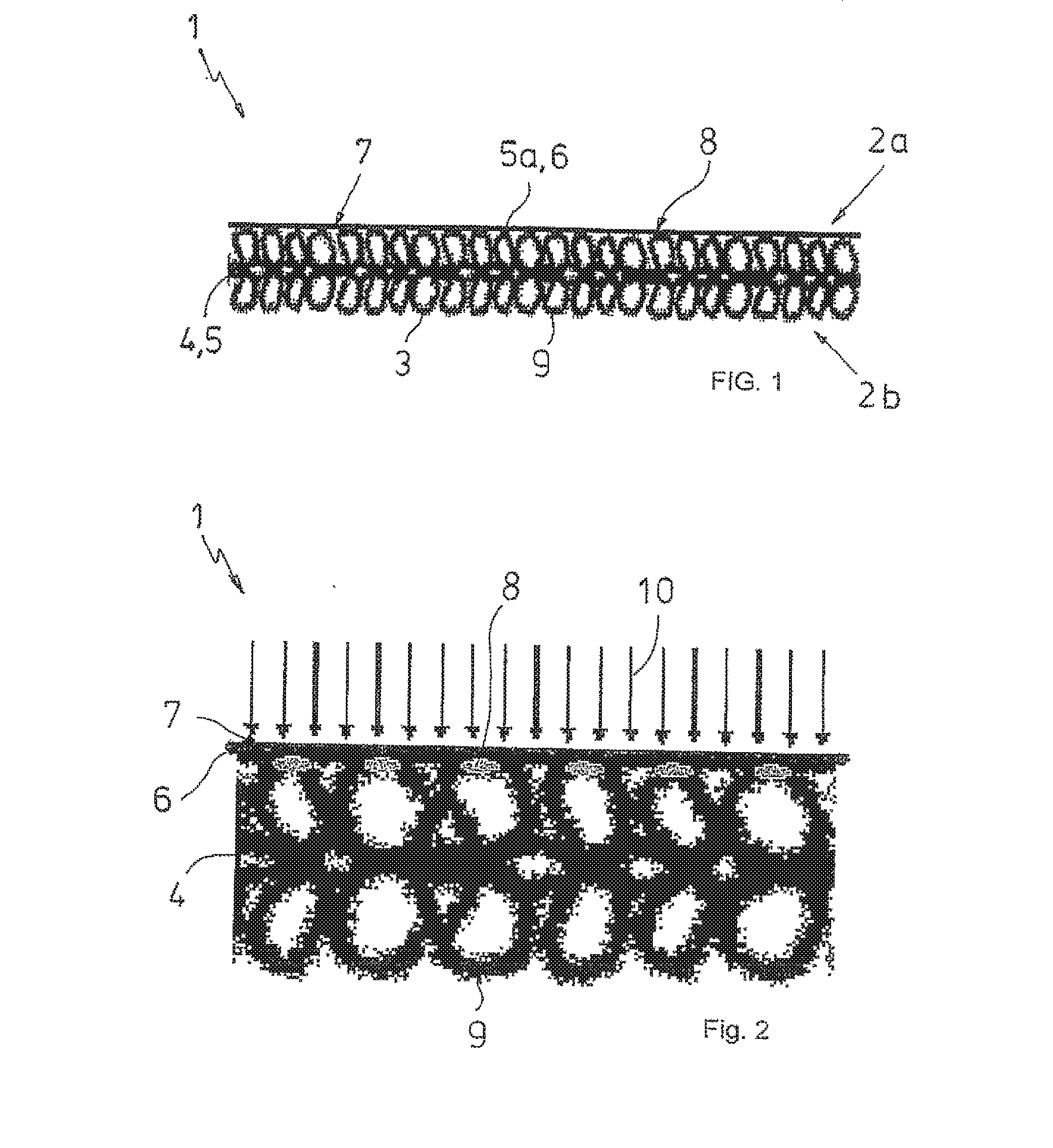 Water vapor permeable, waterproof textile laminate and method for the production thereof