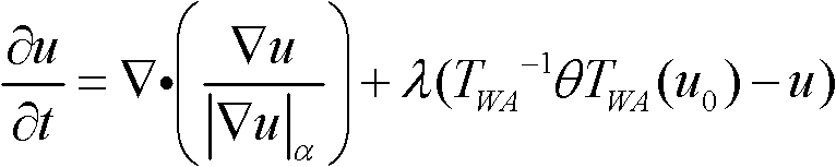 Image denoising method based on Shearlet contraction and improved TV model