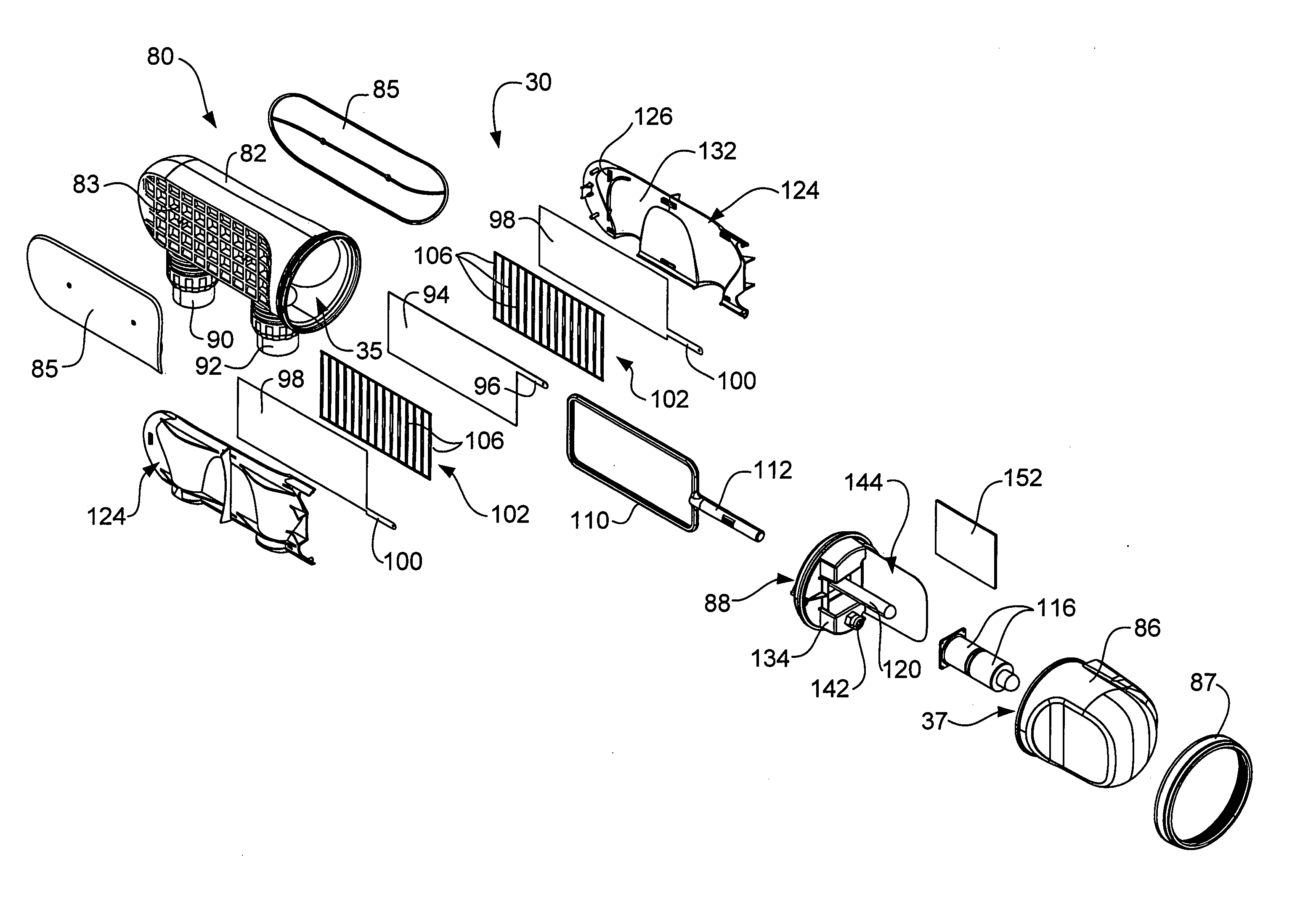 Salt water chlorinator