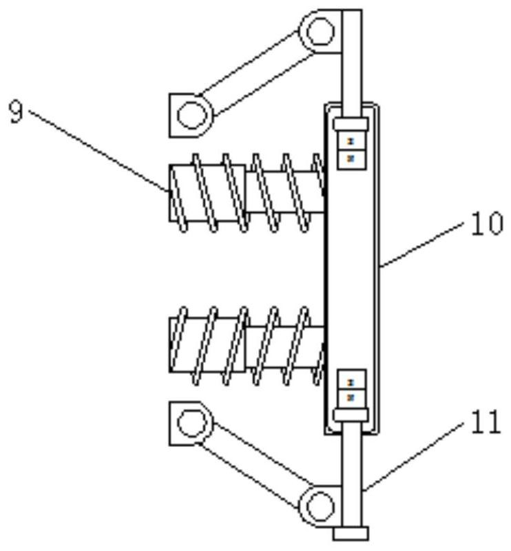 Anti-kicking ash removal base device for computer host