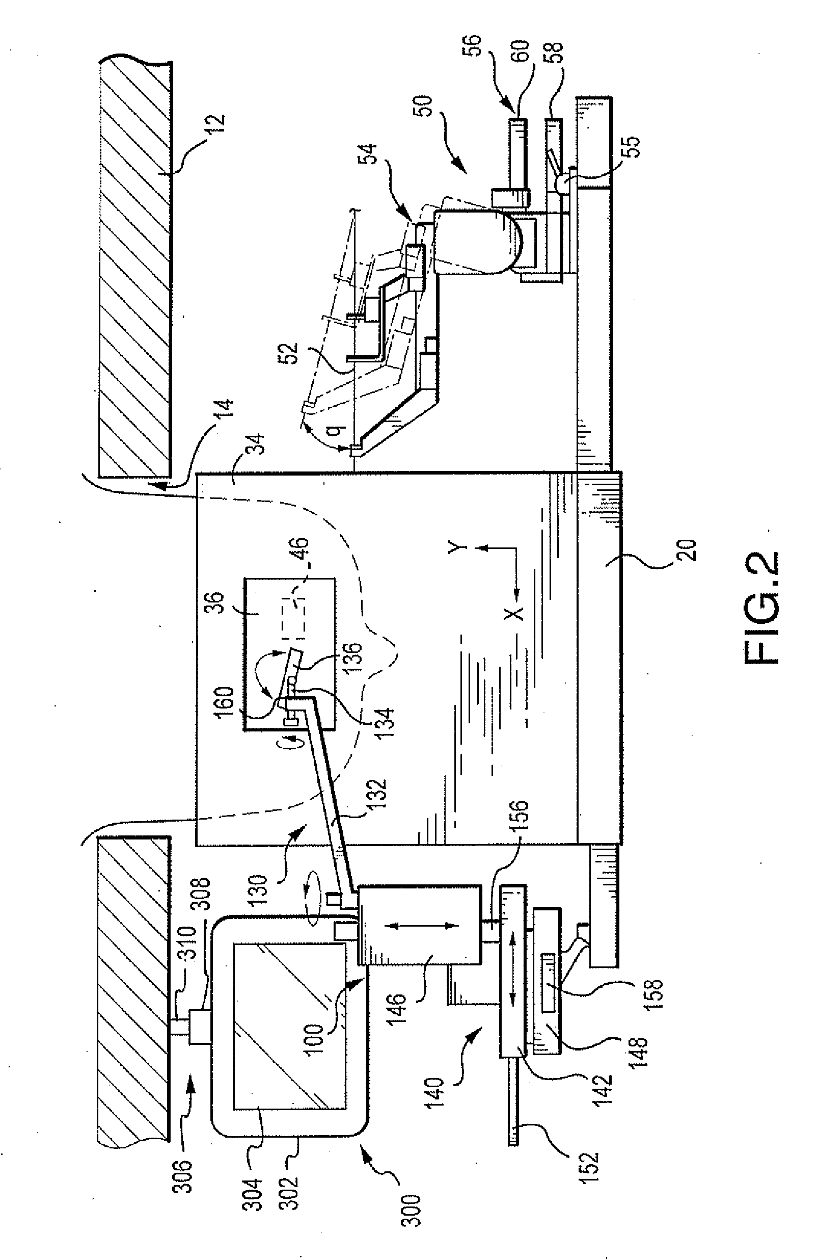 User interface system for mammographic imager