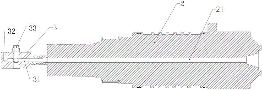 Numerical control machine tool main shaft structure