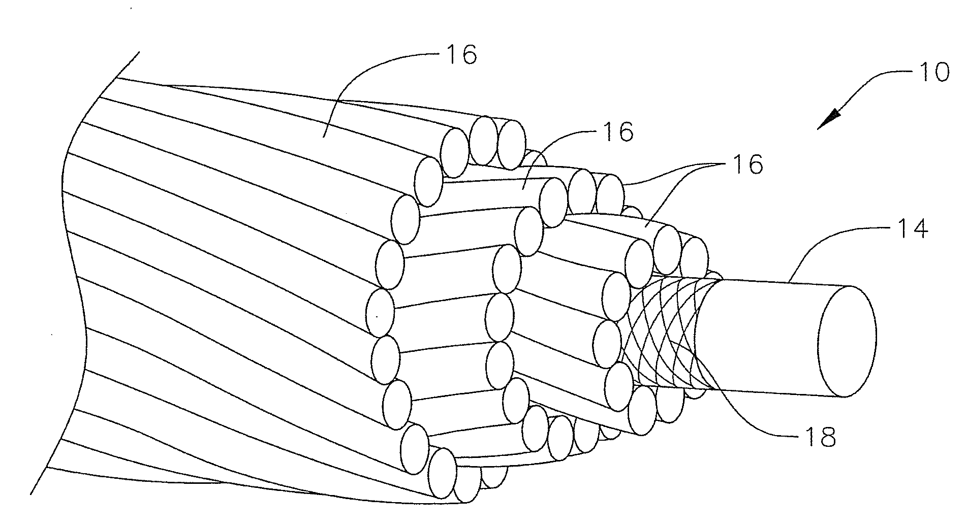 Composite core conductors and method of making the same