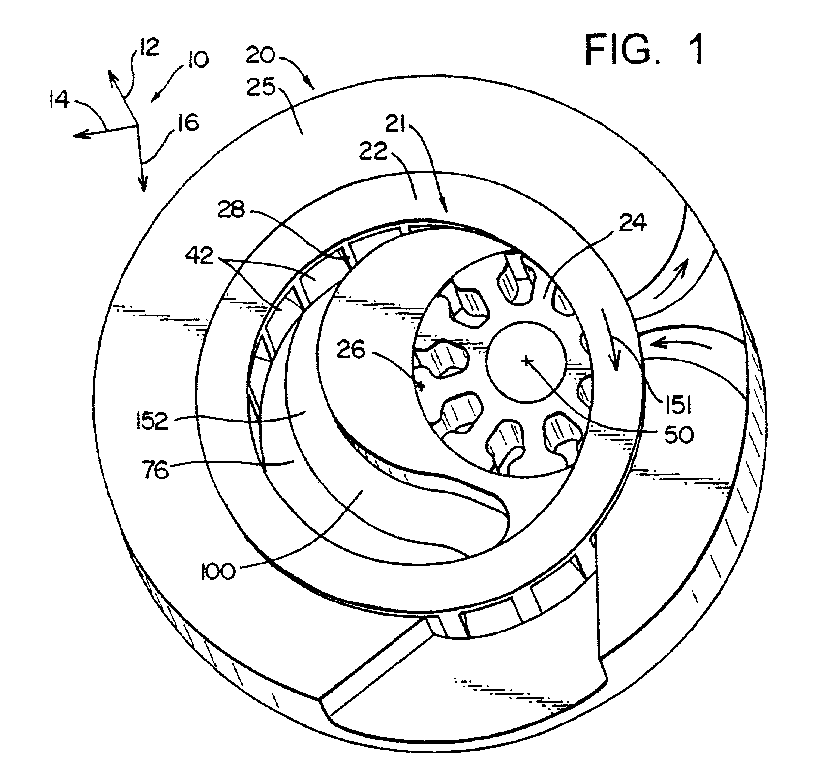 Rotary positive displacement device