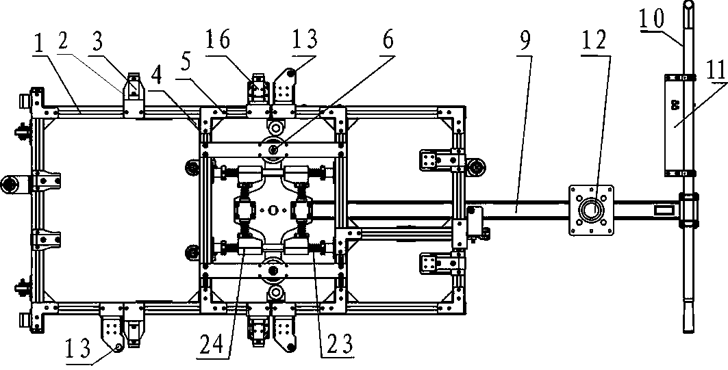 Floating type automobile panoramic sunroof assembling manipulator