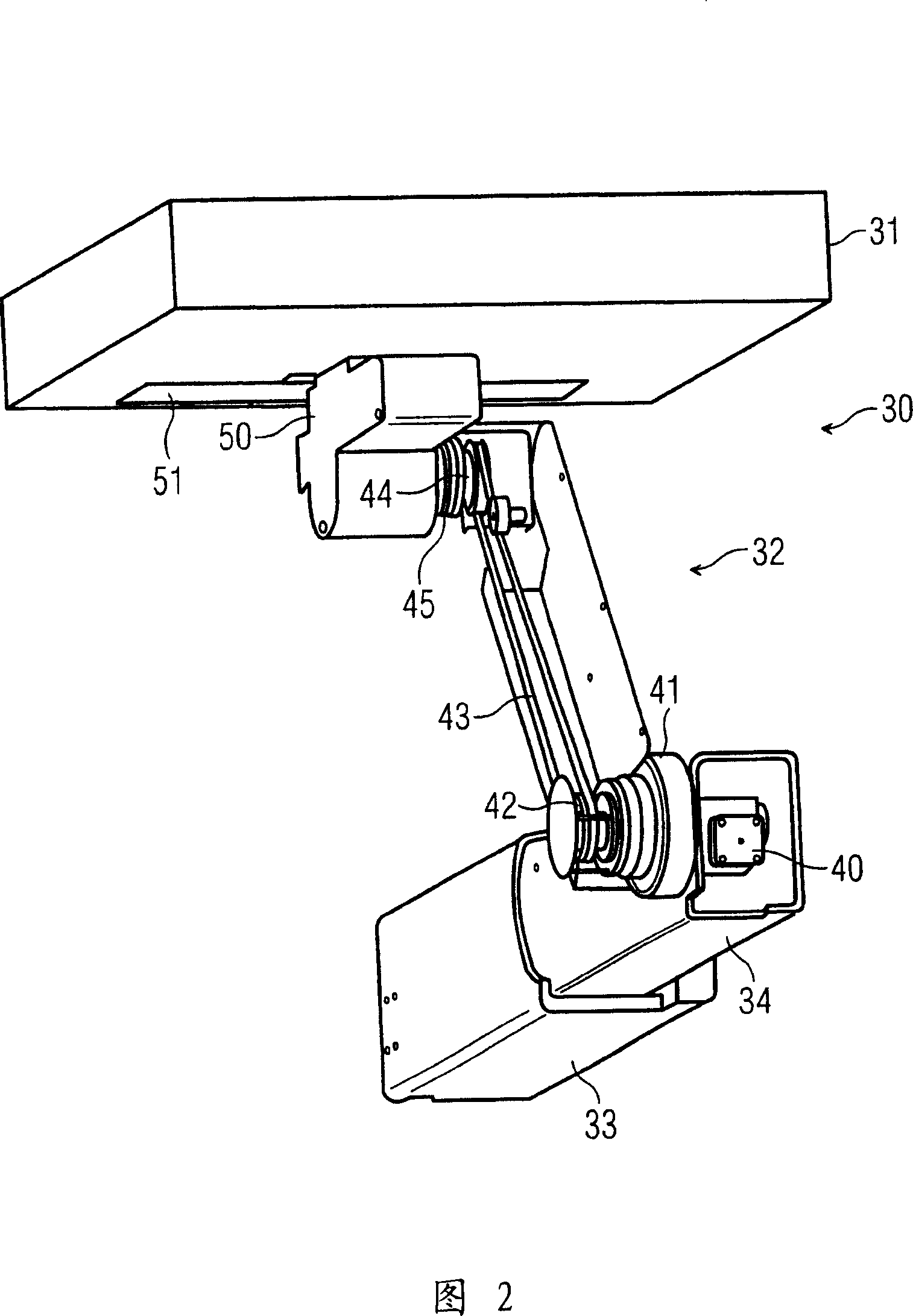 Stand for irradiation device