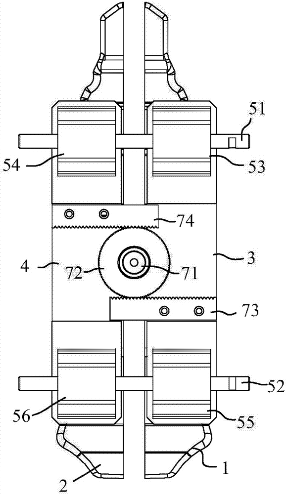 Sternum model device for median sternotomy incision