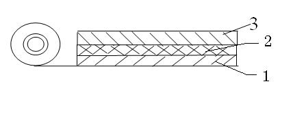 PET (polyethylene terephthalate) protective film for preparing flat-panel display