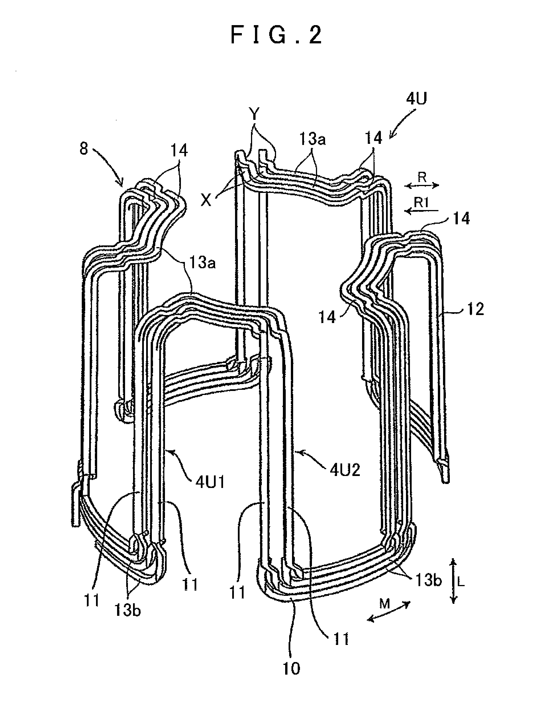 Manufacturing method and manufacturing apparatus for stator