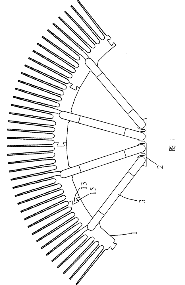 Heat dissipation fault warning method of LED lamp and heat dissipating device