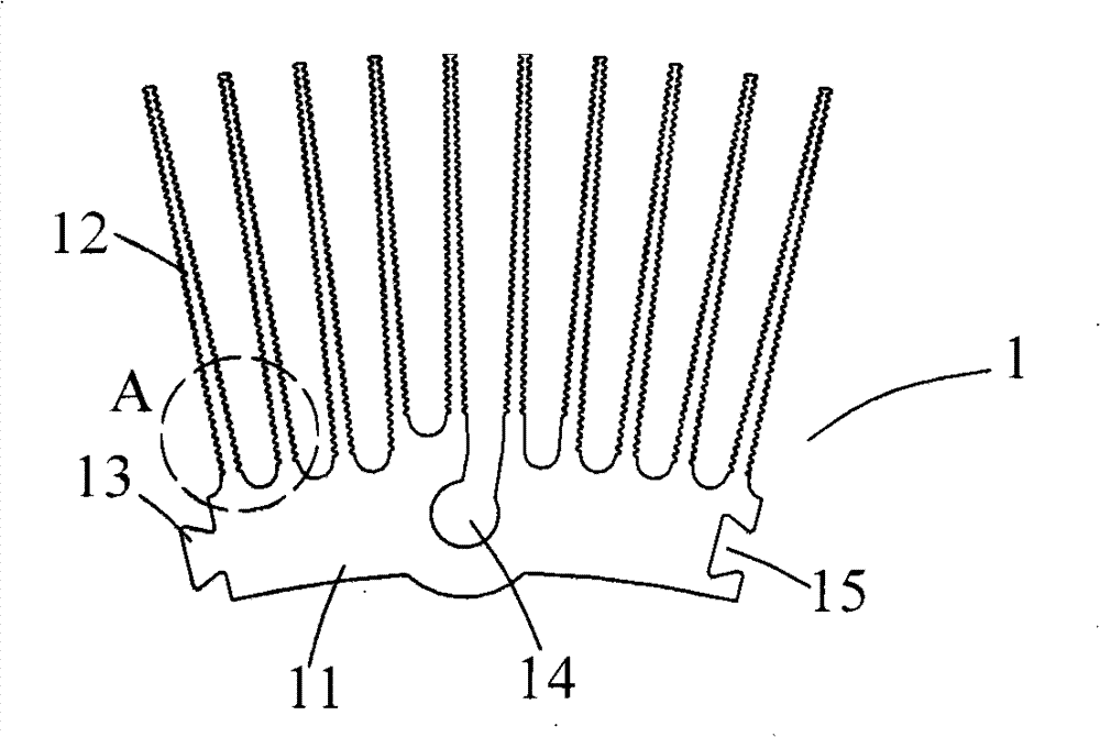 Heat dissipation fault warning method of LED lamp and heat dissipating device