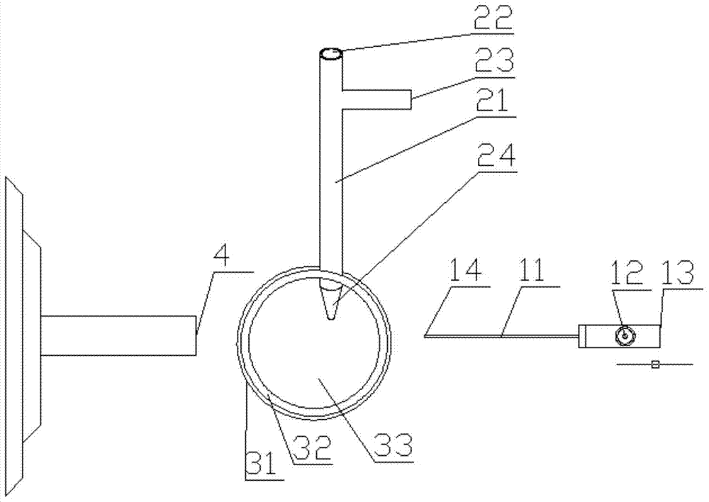 A thermal shock gasification electrospray ionization source and mass spectrometry system