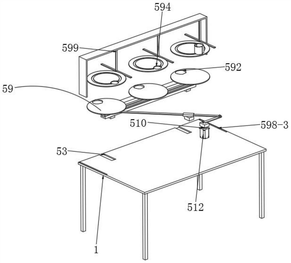 Automatic blanking device based on cake production