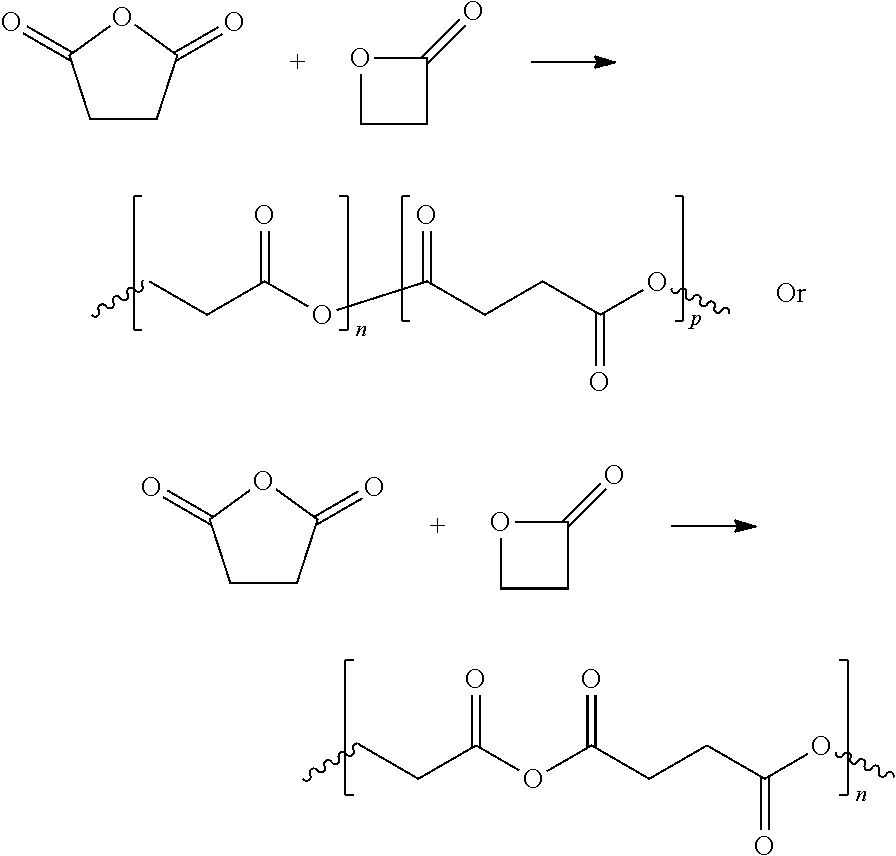 Beta-propiolactone based copolymers containing biogenic carbon, methods for their production and uses thereof