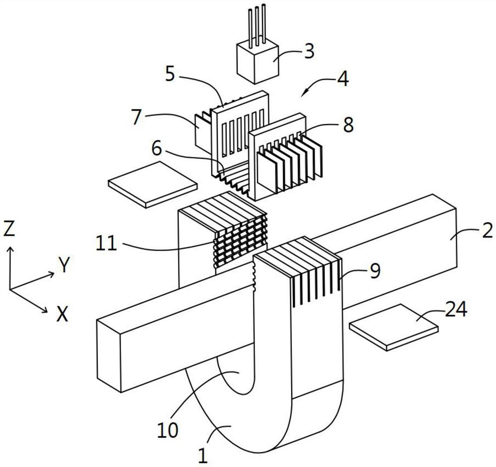 Current sensor and current sensor module