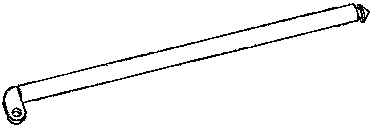 Meridian and collateral cun determining measuring tool and acupuncture meridian and collateral cun separation method