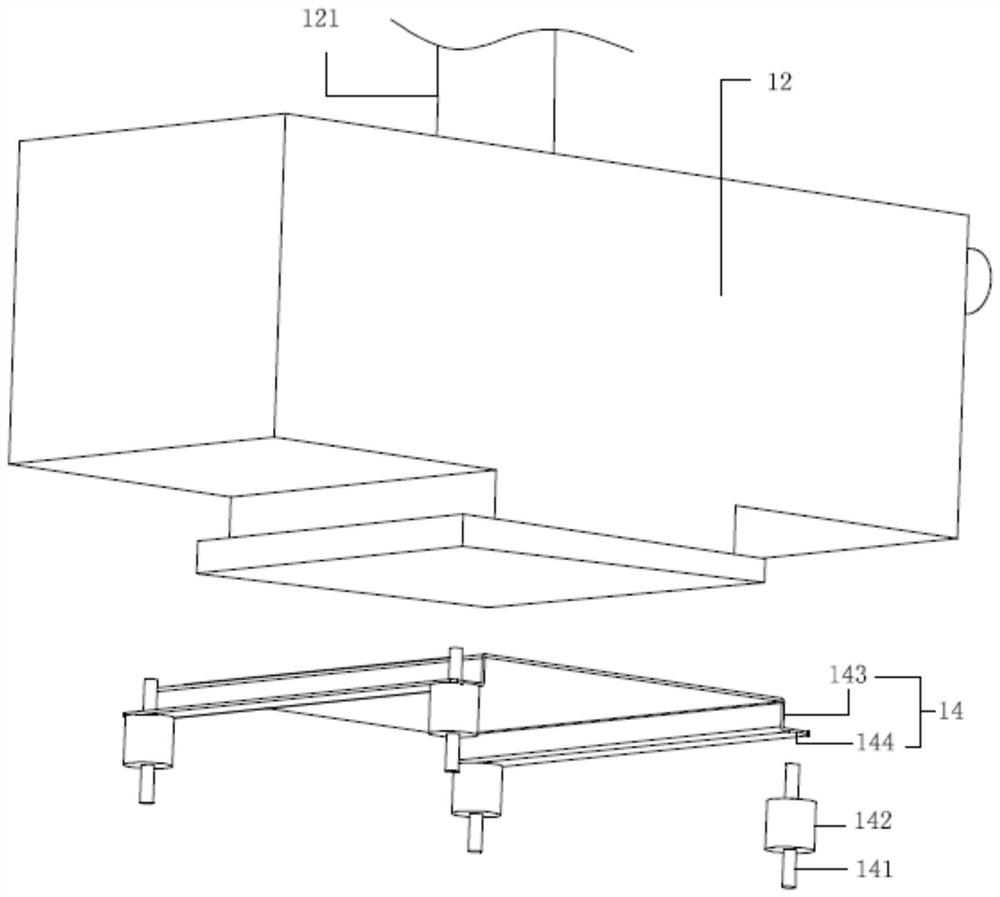 Double-station vacuum milking device for rabbits