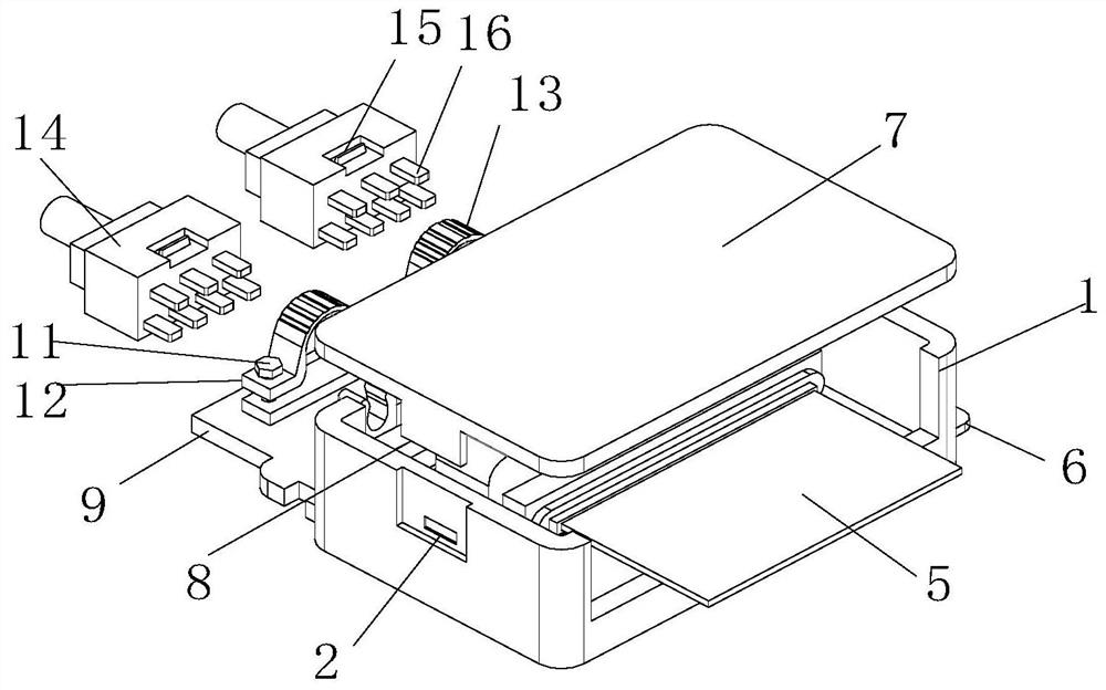 A kind of electrical fast wiring and its junction box with wire management function