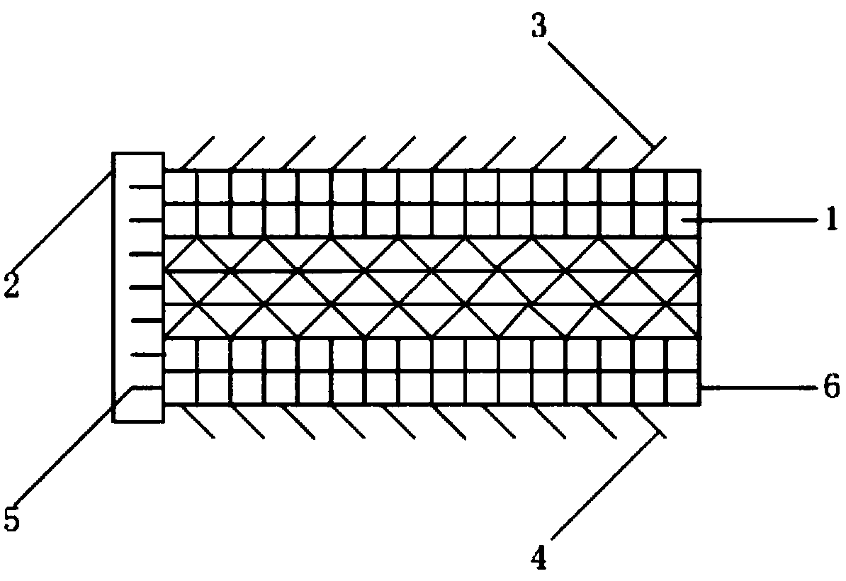 Slide fastener biological absorbable support and preparing method thereof