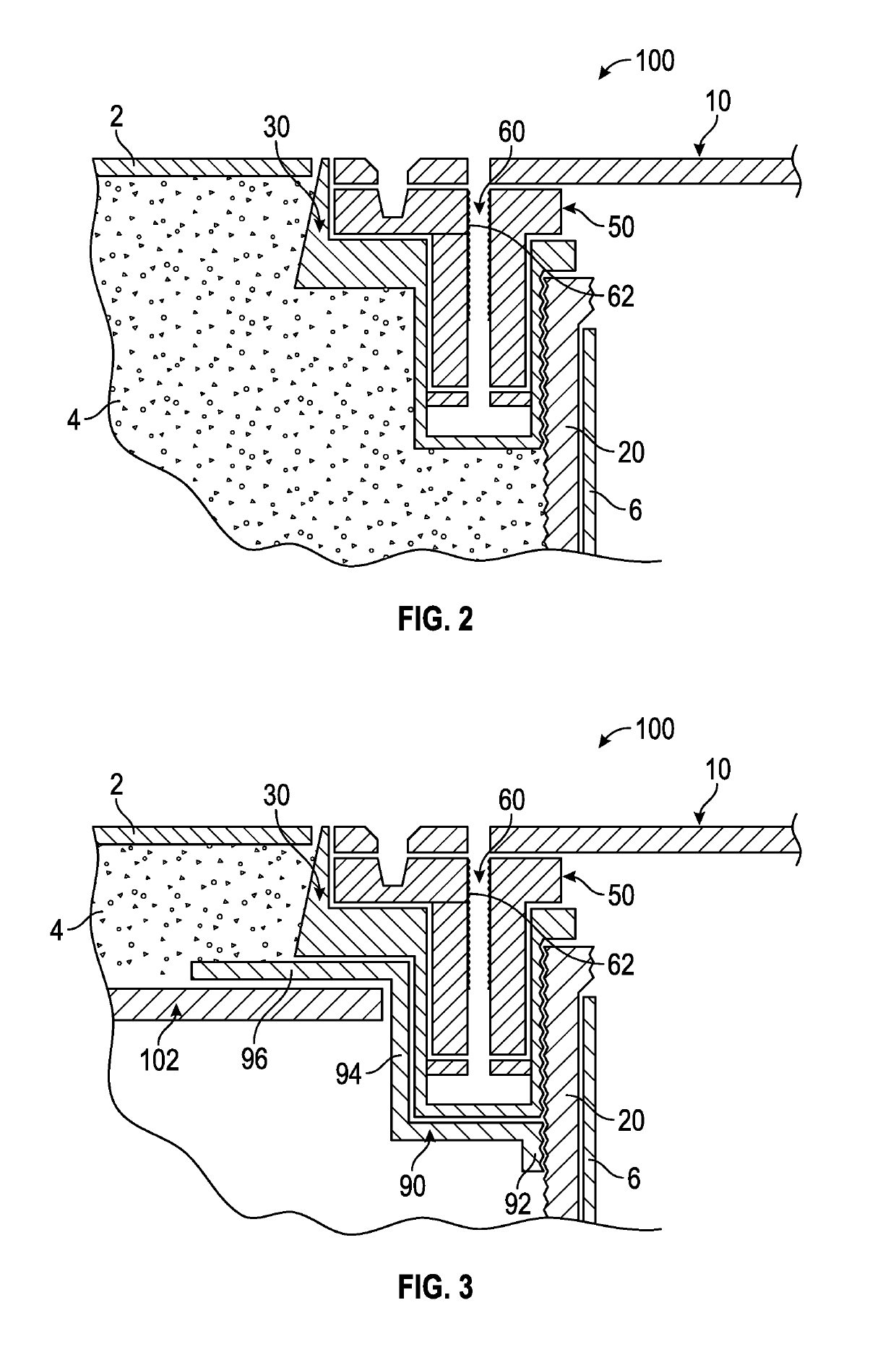 Drain and drain leveling mechanism