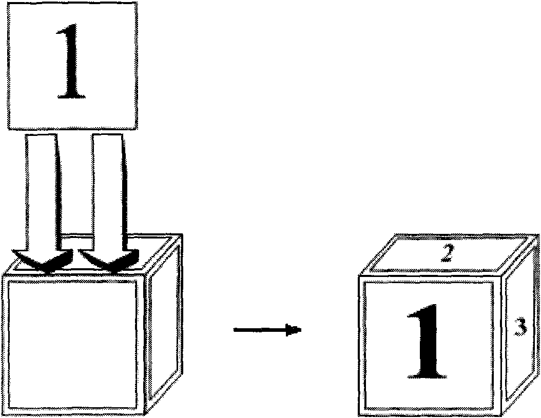 Method for learning Chinese by combining reality enhancing technique and plane reading material