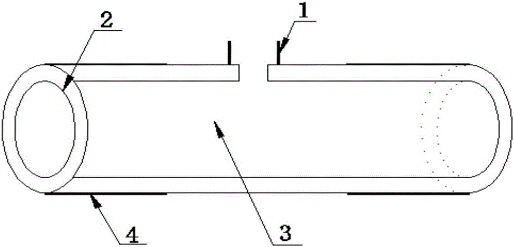 An experimental device for mass-separation and directional fracturing