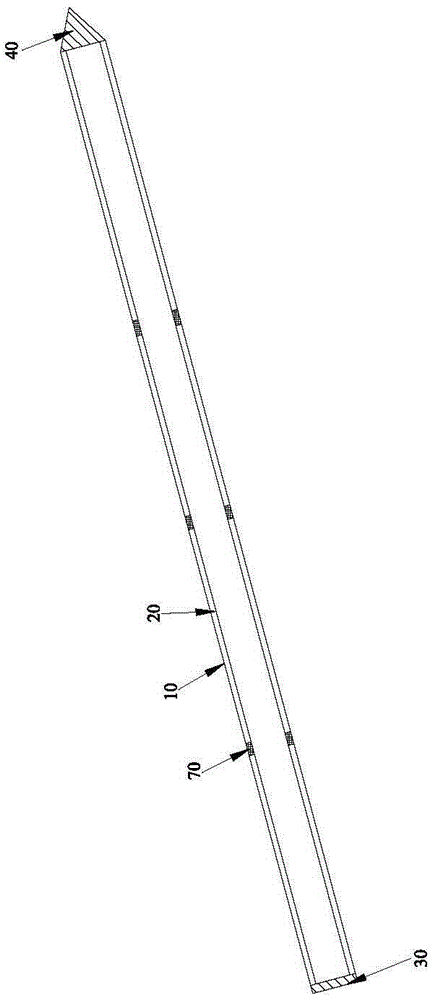 Novel replaceable hard and rigid combined double-layer curved-grain net-shaped pervious pipe for slope