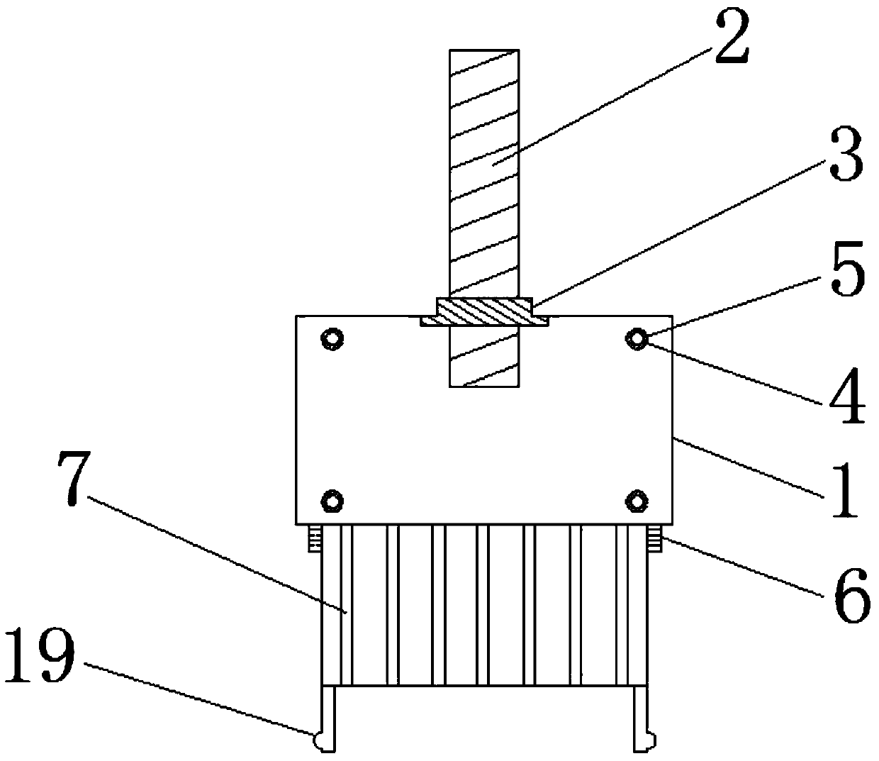 Novel waterproof electric connector