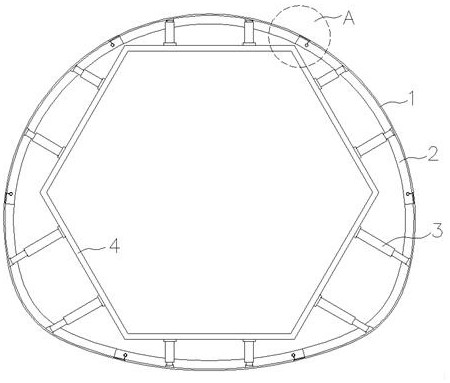 Variable-diameter shield body and diameter changing method