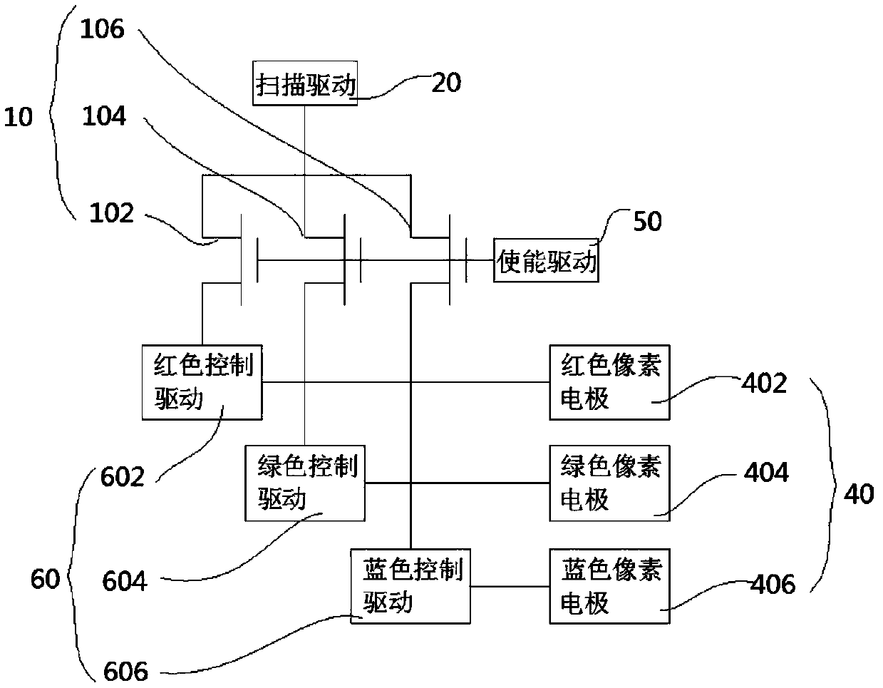 Array test circuit and array test method