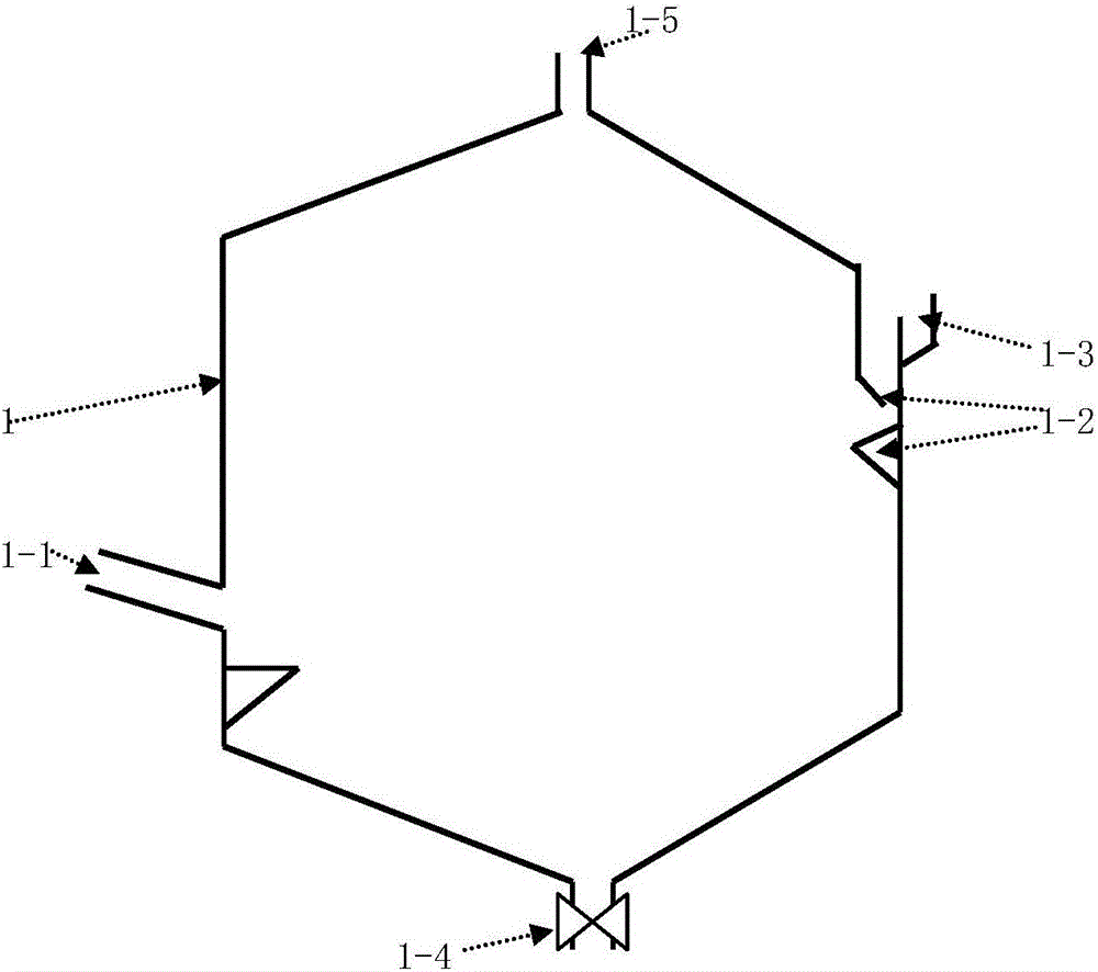 Large breeding farm waste treatment device and method