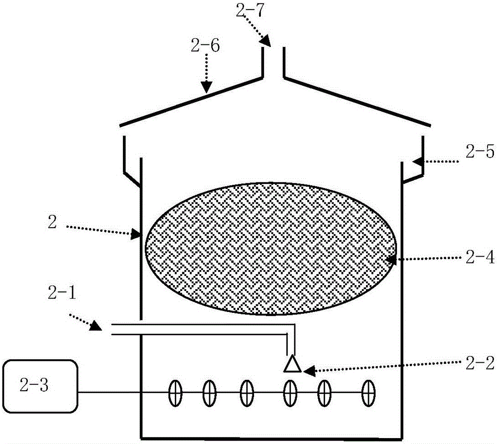 Large breeding farm waste treatment device and method