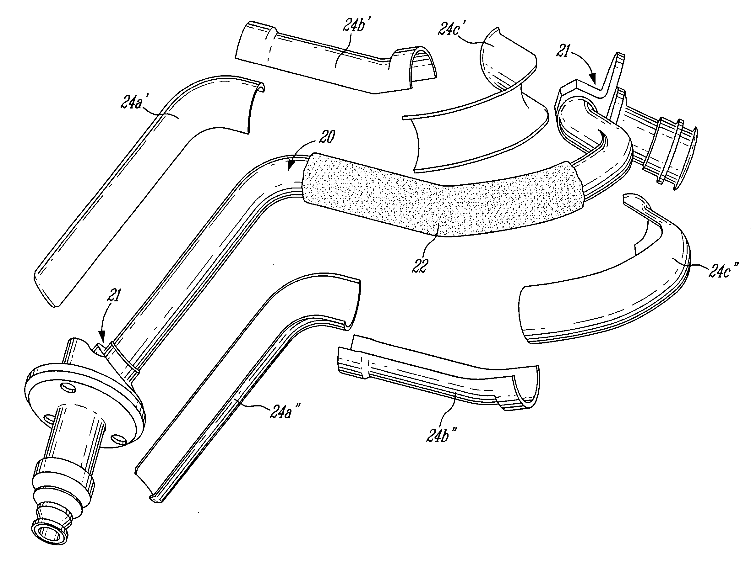 Method of heat shielding an inner tube